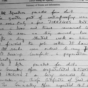 June War Diary, Irish Guards, 2nd Armoured Battalion, 1944