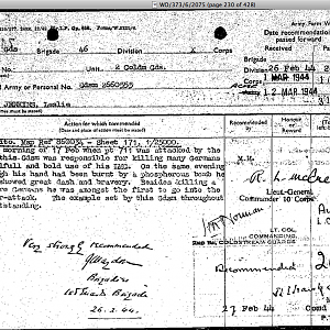 JENKINS, Leslie, 2660555, Guardsman, 2 Coldstream Guards, MM