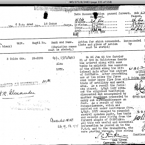 LUTY, Alan, 2662265, Corporal, 3 CG, MM