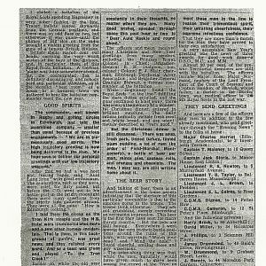 7th/9th Royal Scots Own War Correspondent.