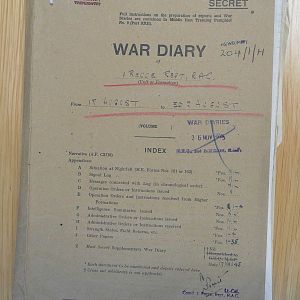 1 Recce War Diary August 1945