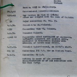 A-B Who's Who of senior German Army officers (Birley's Bible)