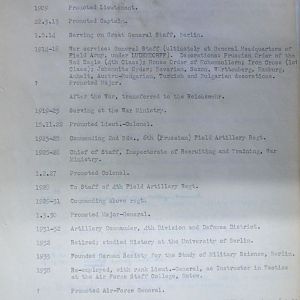 C-E Who's Who of senior German Army officers (Birley's Bible)