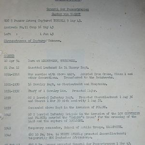 (T-Z) Who's Who of senior German Army officers (Birley's Bible)