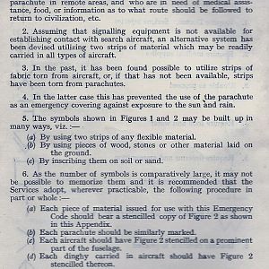 Ground Air Emergency Code [1].