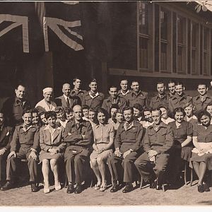 Yacht club staff September  1945