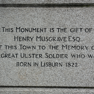 Memorial, Lisburn, Brigadier-General John Nicholson (11 December 1822 – 23 September 1857)
