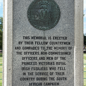 Princess Victoria's Royal Irish Fusiliers Memorial 1899 - 1902