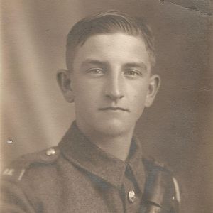 Sapper Edward Albert Dyos, age 16 (1919)