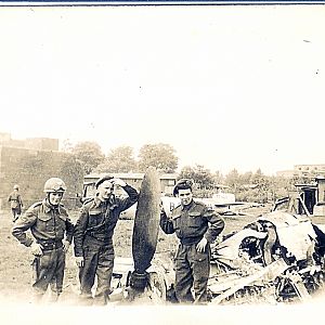 Inspecting downed/destroyed aircraft