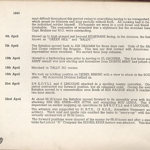 6th Y&L   Diary Of Events 1943 45   020