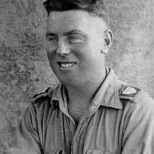 Leslie Vaughan  Royal Artillery Tunisia 1943