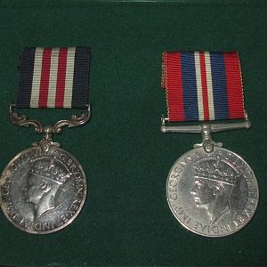 James McDonald MM and War Medal 1939-45