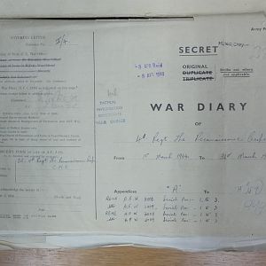 4 Recce Regt War Diary March 1944