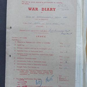 52 Recce Regt War Diary April 1945