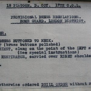 Dress Code Drill Order