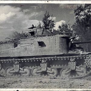 Tank in Burma