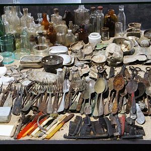 Recovered Prisoner Artifacts From The Great Escape Camp