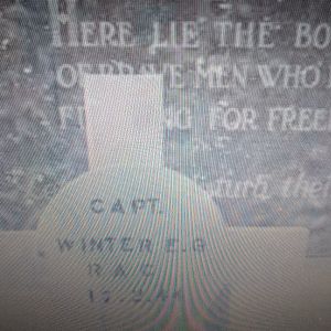 Capt Pidge Winter Grave