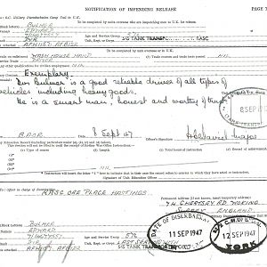 Edward Bulmer Army Service Papers 6