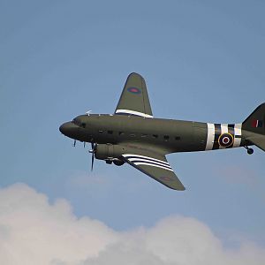 C47-Dakota In Flight