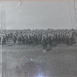 Last mounted horse parade of Kings Dragoon Guards