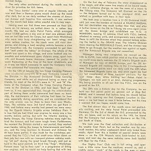 History of 535 Company R.A.S.C Guards Armoured Division